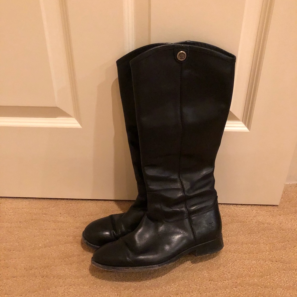 Frye Wide Calf Riding  Boots